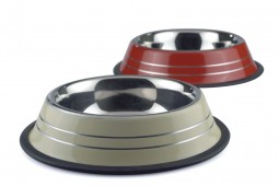 Stainless Steel Pet Bowl-Anti Skid 24 oz (16.5cm)